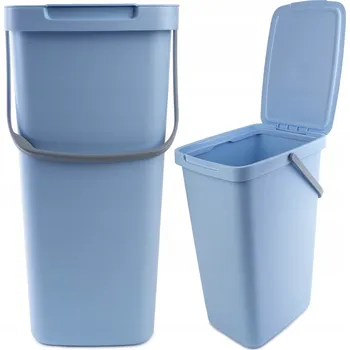 Odpadkový koš KADAX ODPADKOVÝ KOŠ NÁDOBA NA ODPAD 20L KYBLÍK NA TŘÍDĚNÍ S UCHEM