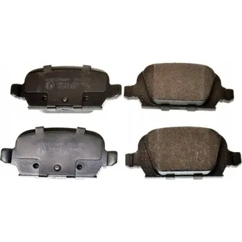 Brzdová destička Brzdové destičky DENCKERMANN (odp.GDB1412)