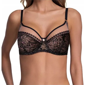 Podprsenka AVA Podprsenka měkká krajková Crystal 1396/1 černá limited 85B