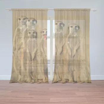 Záclona Sablio Záclony Surikaty: 2ks 150x250cm