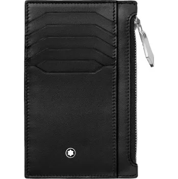 MONTBLANC - Meisterstück Pocket 8cc with zip Black - Pouzdro na karty