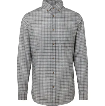 Pánská košile 711706 - Tchibo - Flanelová košile - pro muže - vel. XXL 45/46 - barva: modrá/kostkovaný