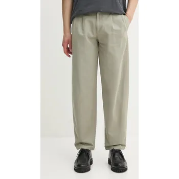 Pánské kalhoty Bavlněné kalhoty A.P.C. pantalon willow COGBJ.F08486 zelená 78X, vel. 34