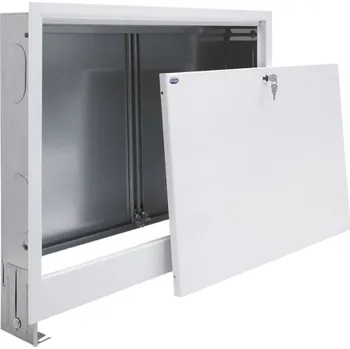 Šatní skříň Skříň pro rozdělovač 715mm, pod omítku, bílá CONCEPT SGP-3