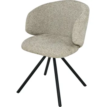 Jídelní otočná židle Pearl hnědá