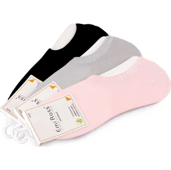 Dámské ponožky Bambusové ponožky do tenisek Emi Ross, velké, 8 (vel. 39-42) mix