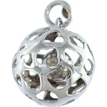 Šperk BASSANO COLLECTION CZ s.r.o. Stříbrný přívěsek těhotenská rolnička Stříbrná