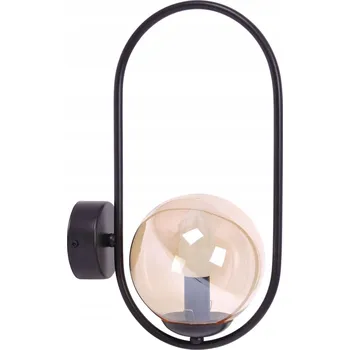 Nástěnné svítidlo Nástěnné svítidlo Kaja černé, žluté E14 40 W