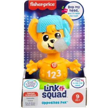 Fisher-Price Link Squad Liška Protiklady – Interaktivní Hračka HYL37