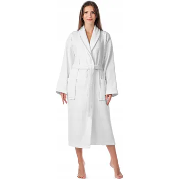 Dámský župan Dámský župan Froté bavlna teplý dámský župan LA-227 Bílý XL