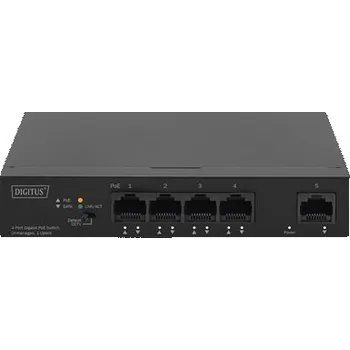 Switch Digitus 4-portový gigabitový přepínač PoE DN-95330-1