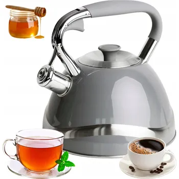 Varná konvice Konvice tradiční ocelová Berretti 3 l šedá