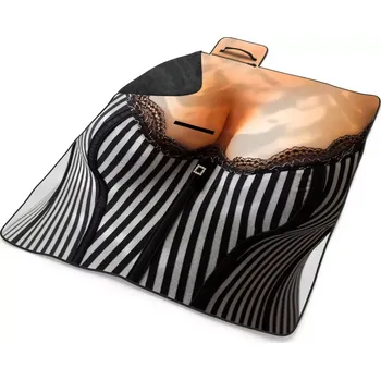 deka Sablio Plážová deka Korzet: 200x140 cm