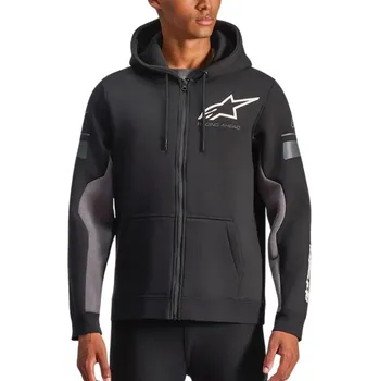 Pánská mikina Mikina - ALPINESTARS Esemex Hoodie 2025 - Black / Charcoal XL