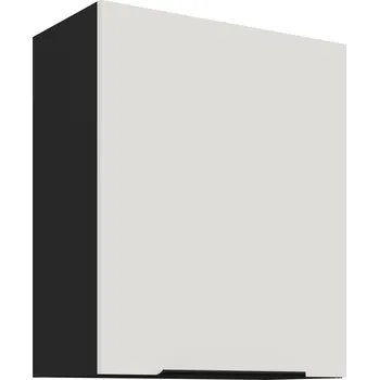 Nábytek Stolarz Lempert Horní kuchyňská skříňka Aria 60 G-72 1F Barva korpusu skříněk: Černá mat, Zvolte barvu dvířek: crystal white