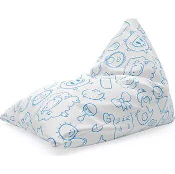 Sedací pytel Sablio Sedací vak Triangl Kreslení: 120 x 100 x 100 cm
