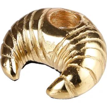 Svícen Butlers CROISSANT Svícen na dlouhou svíčku - zlatá