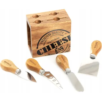 Sada nožů na sýr MOOKA, 5 ks HOMLA