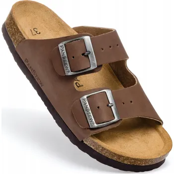 Dámské pantofle Dámské nazouváky PanSzew z přírodní Nazouváky , velikost 39