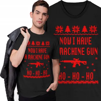 Vánoční dekorace Vánoční Tričko Dárek Ho Ho Ho Vánoční Puška Svetr