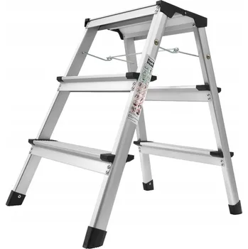 Žebřík Žebřík 3 stupně schůdky 60cm hliníkový