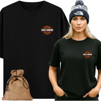 Dámské TRIČKO Harley Davidson - dárek k Vánocům, Mikuláš - Velikost S