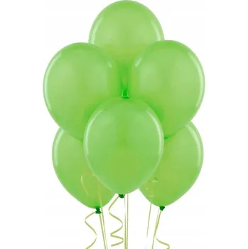 Balónek Balónky Belbal latexové světle zelené 25x37cm 25 Ks