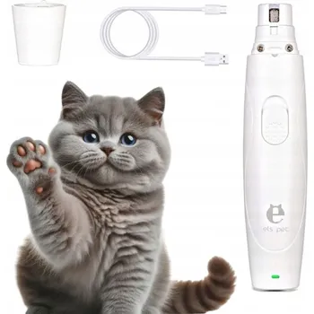 Kosmetika pro psa ELEKTRICKÝ PILNÍK NA DRÁPKY pro kočky BEZDRÁTOVÁ bruska ELS PET