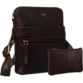 Kabelka Kabelka přes rameno Peterson , elegantní přírodní kůže