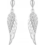 Beneto Krásné stříbrné náušnice Andělská křídla AGUP2360L
