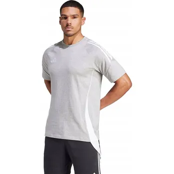 Tričko adidas TIRO 24 Sweat Tee IR9348 - ŠEDÉ, L