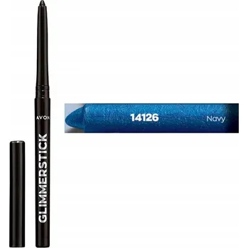 Přípravek na oči Vysouvací tužka na oči Avon matná, tmavě modrá a khaki