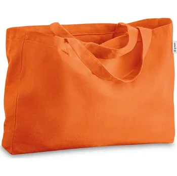 STRICKER Taška z bavlny a recyklované bavlny CAMDEN Barva: oranžová