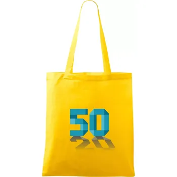 Záleží na úhlu pohledu - 50 - Taška bavlněná - 42 x 38 cm ( Žlutá )