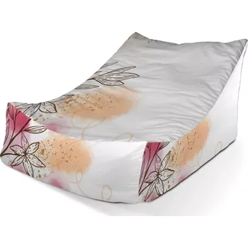 Sedací pytel Sablio Sedací vak Lounge Jarní akvarel - 120 x 100 x 80 cm