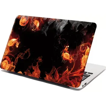 samolepka Sablio Samolepka na notebook Červený oheň - 29x20 cm