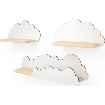 police Police obláček Chill hnědá MDF 3 úrovně 58,5x16,5 cm