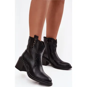 Dámská zimní obuv Boty na podpatku model 221135 Step in style 40