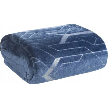 deka Deka Eurofirany polyester 150 cm x 200 cm modrá