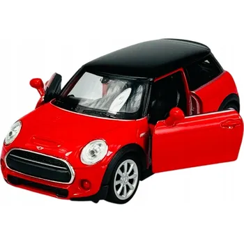 autíčko WELLY NOVÝ MINI HATCH F56 ČERVENÝ 1:34 KOVOVÝ MODEL 43696
