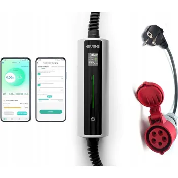 Nabíjecí stanice pro elektromobil Nabíjecí stanice, Wallbox BESEN TUBE 11kW s ovládáním přes aplikaci EVSEMASTER + držák PRO