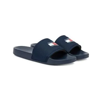 Pánské pantofle Nazouváky Tommy Jeans Tjm Pool Slide EM0EM01673 Tmavomodrá 44
