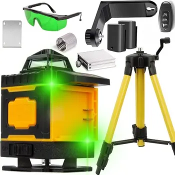 Mobilní telefon MG | MG Laser L07 laserová vodováha + stativ, černá