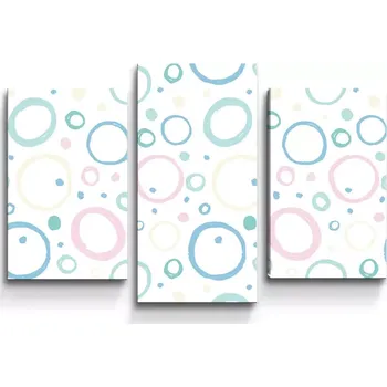 Obraz Sablio Obraz - 3-dílný Bublifuk - 75x50 cm