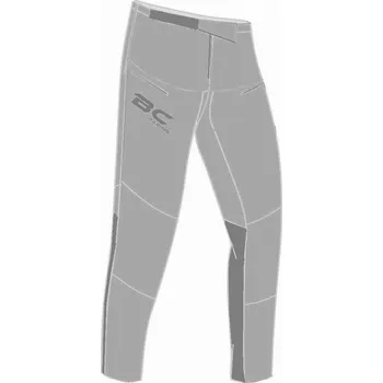 Moto kalhoty Kalhoty BC Racing šedé - kids