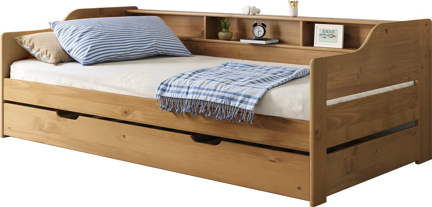 Jednolůžko s přistýlkou 8819V LILI vosk