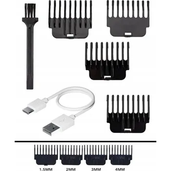 Obraz Vergionic Bezdrátový zastřihovač vlasů a vousů / strojek na stříhání