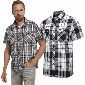 Pánská košile Brandit pánská košile volnočasová ROADSTAR krátký rukáv regular bavlna velikost L