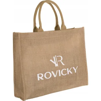 Rovicky shopper kabelka látková béžová
