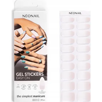 Přípravek na nehty NEONAIL hybridní lak v nálepce Gel Stickers Easy On M12